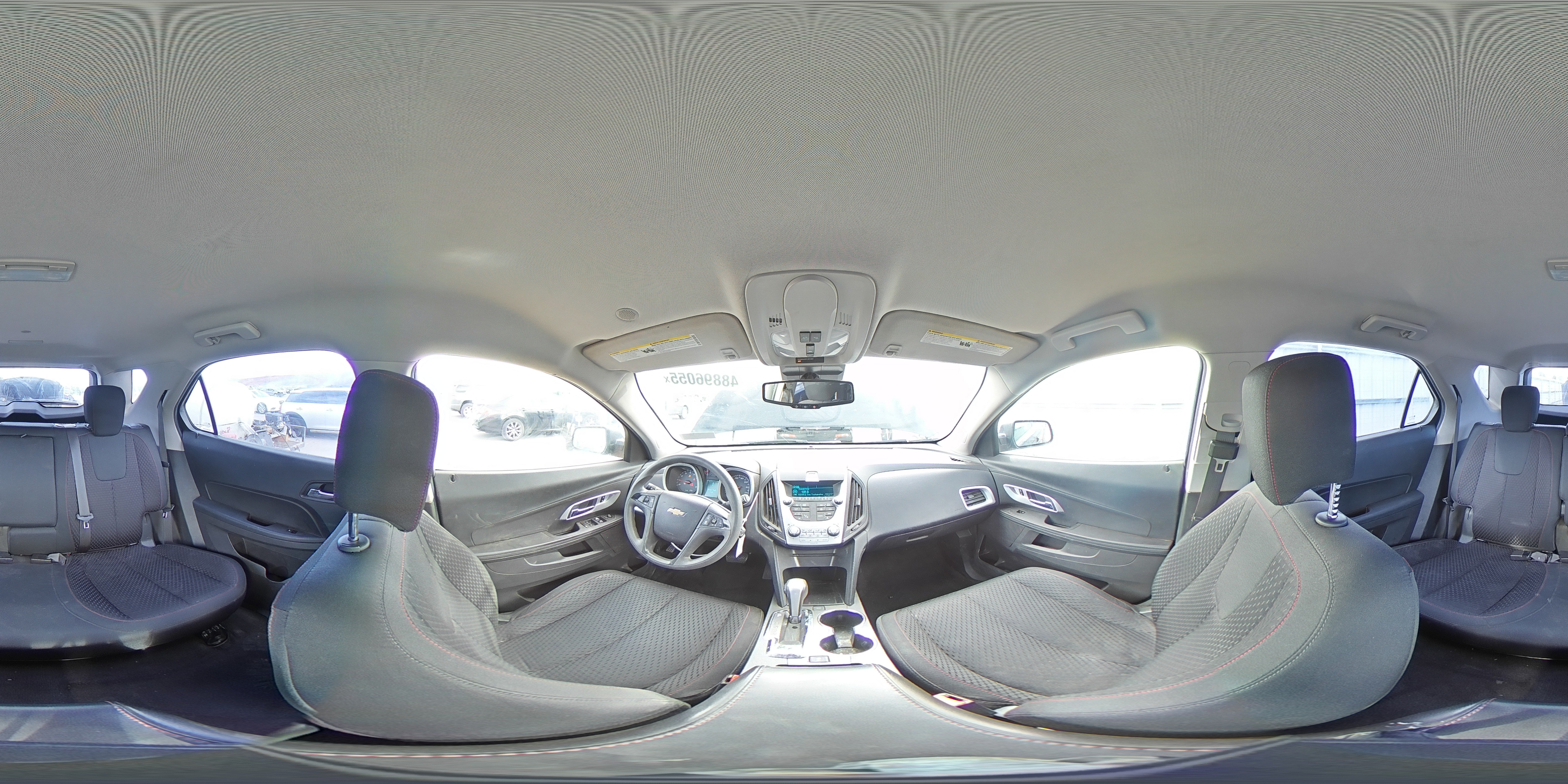 2015 Chevrolet Equinox VIN 2GNALAEK2F6204785 Copart auction photo, rear end / front end damage thumbnail 15
