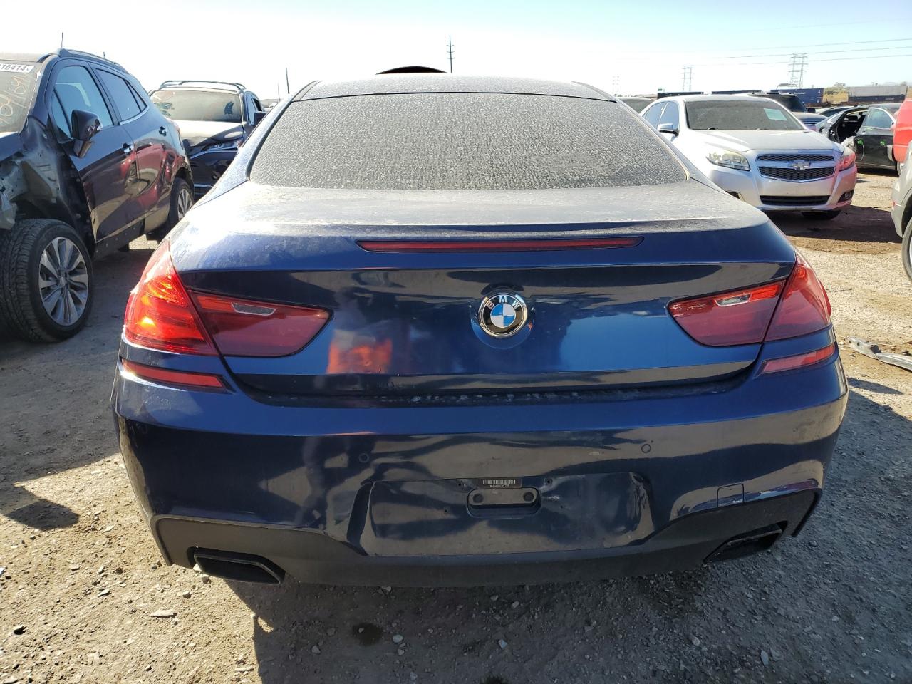 2012 BMW 6er VIN WBALX3C52CDV77706 Copart auction photo, water/flood / mechanical damage thumbnail 6