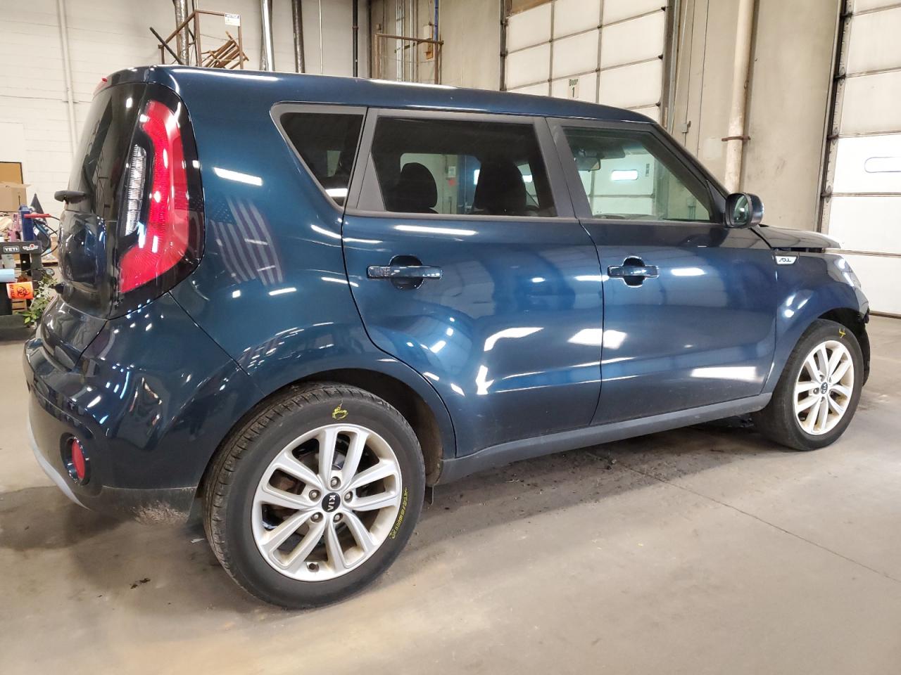 2019 KIA Soul VIN KNDJP3A58K7637921 Copart auction photo, front end damage thumbnail 3