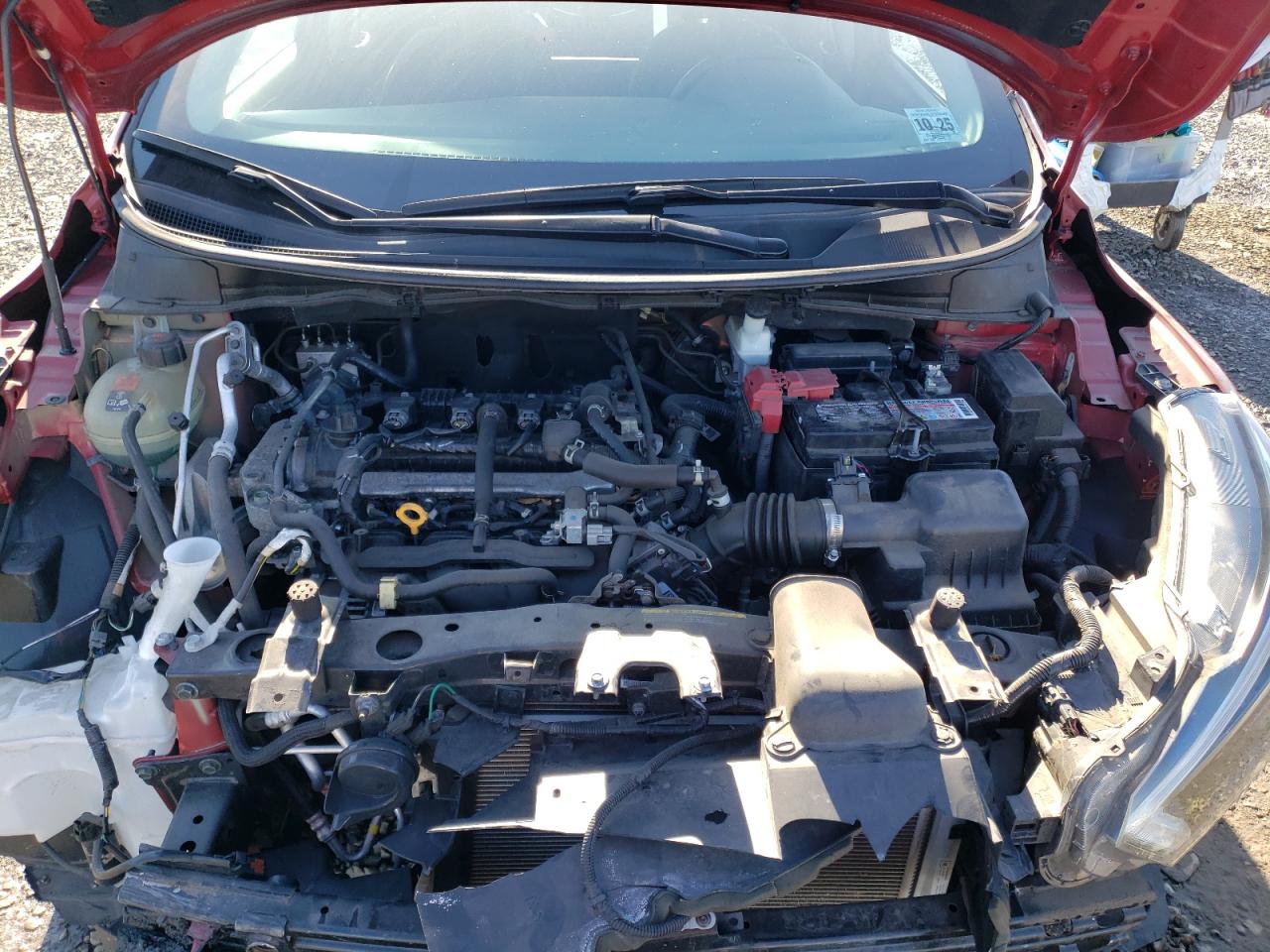 2020 Nissan Versa VIN 3N1CN8FV6LL826152 Copart auction photo, front end / rear end damage thumbnail 12