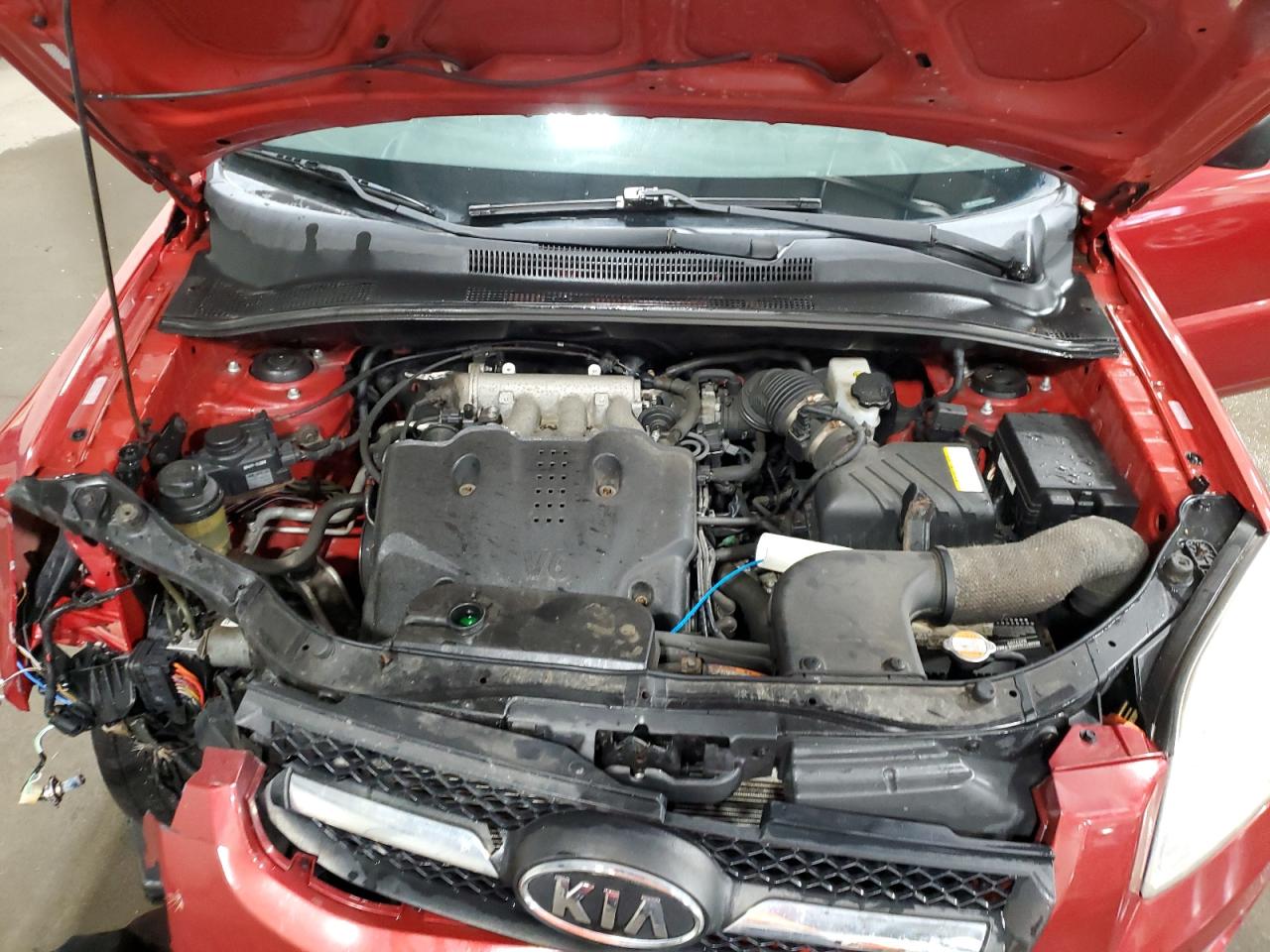 2009 KIA Sportage VIN KNDJE723297633416 Copart auction photo, front end damage thumbnail 12