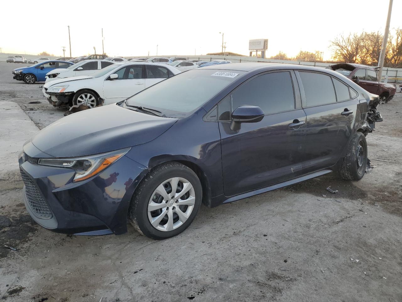 2020 Toyota Corolla VIN 5YFEPRAE2LP108193