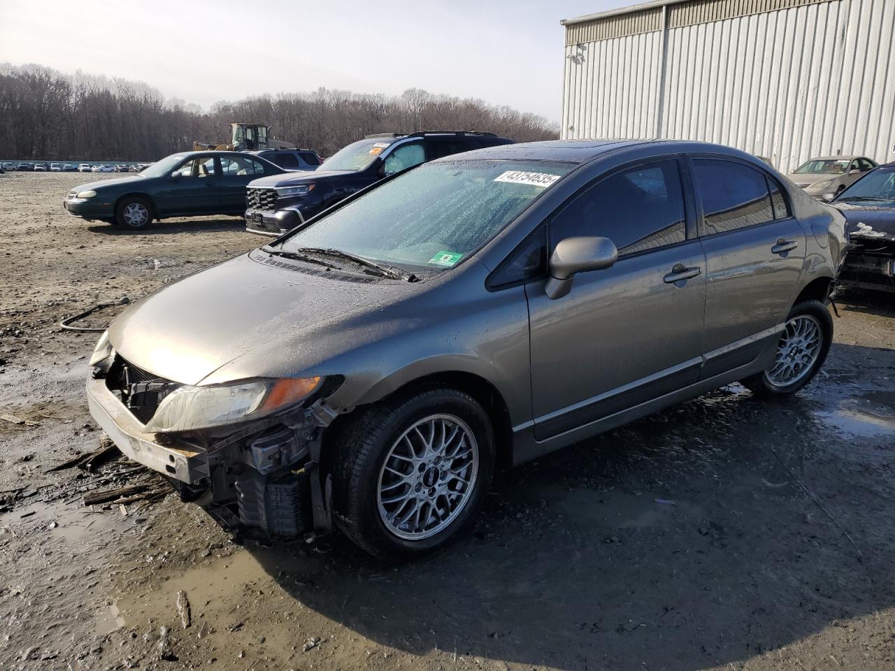 2008 Honda Civic VIN 2HGFA168X8H314757