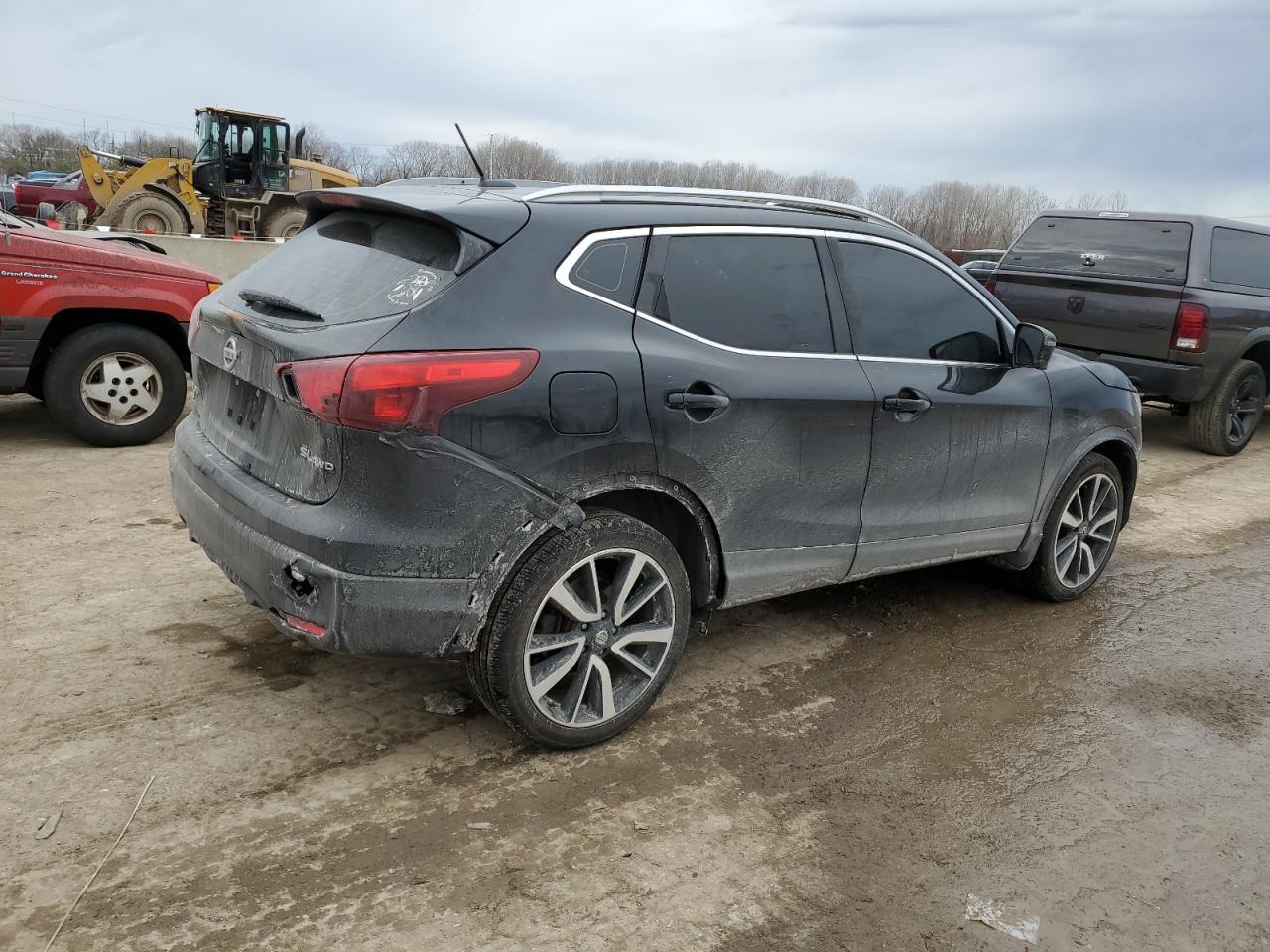2017 Nissan Rogue VIN JN1BJ1CR2HW135045 Copart auction photo, front end / rear end damage thumbnail 3