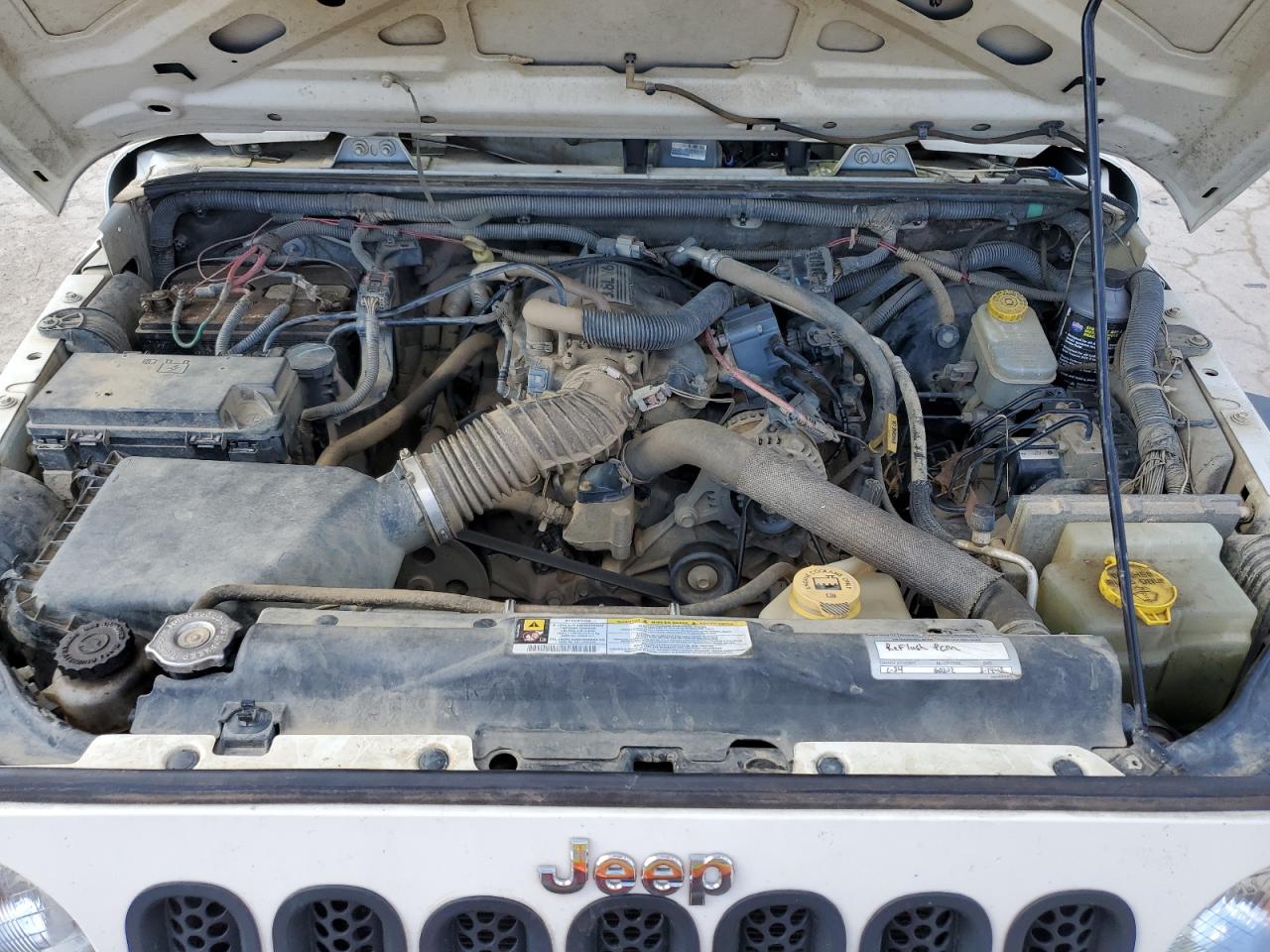 2010 Jeep Wrangler VIN 1J4BA3H1XAL171868 Copart auction photo, water/flood damage thumbnail 12