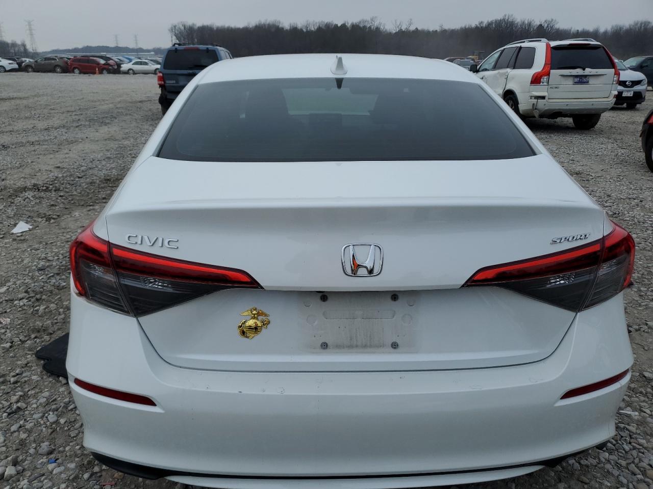 2022 Honda Civic VIN 2HGFE2F54NH548338 Copart auction photo, front end damage thumbnail 6