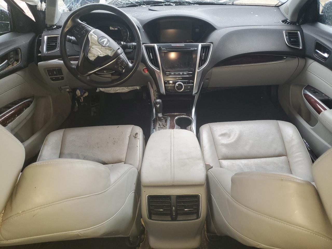 2016 Acura TLX VIN 19UUB1F58GA002976 Copart auction photo, front end / side damage thumbnail 8