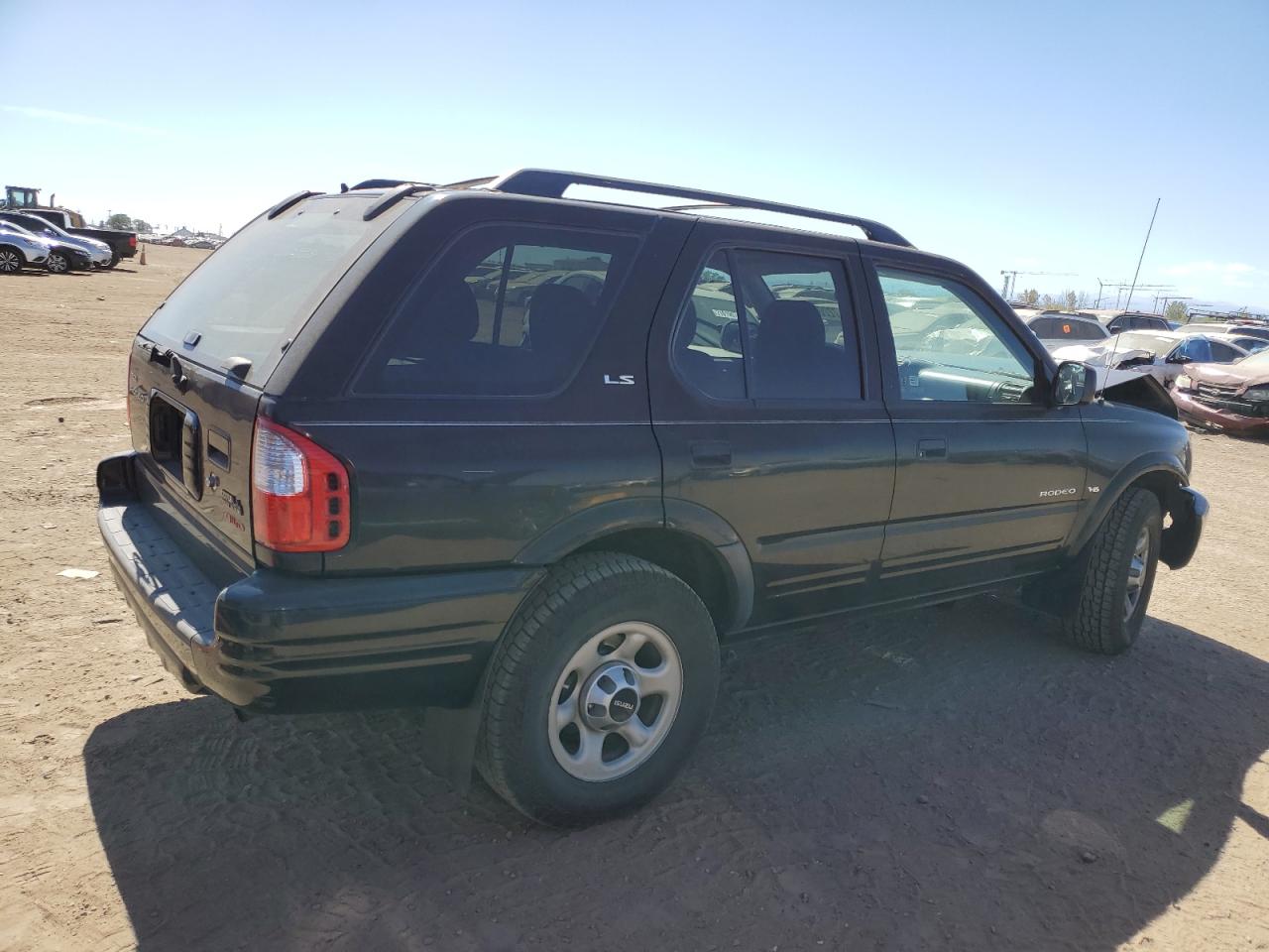 2001 Isuzu Rodeo VIN 4S2DM58W914354772 Copart auction photo, front end damage thumbnail 3