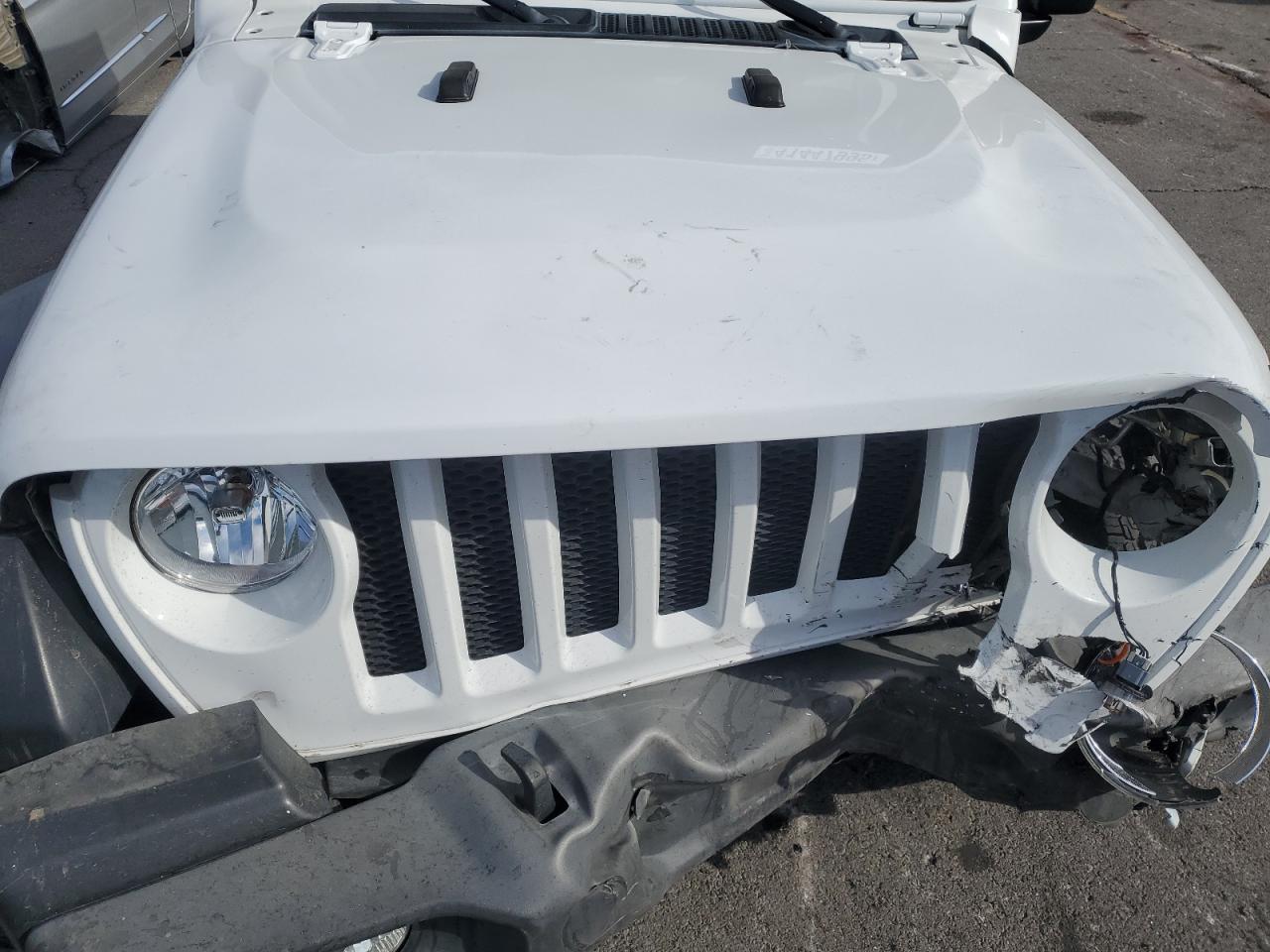 2018 Jeep Wrangler VIN 1C4HJXDG2JW151291 Copart auction photo, front end damage thumbnail 11
