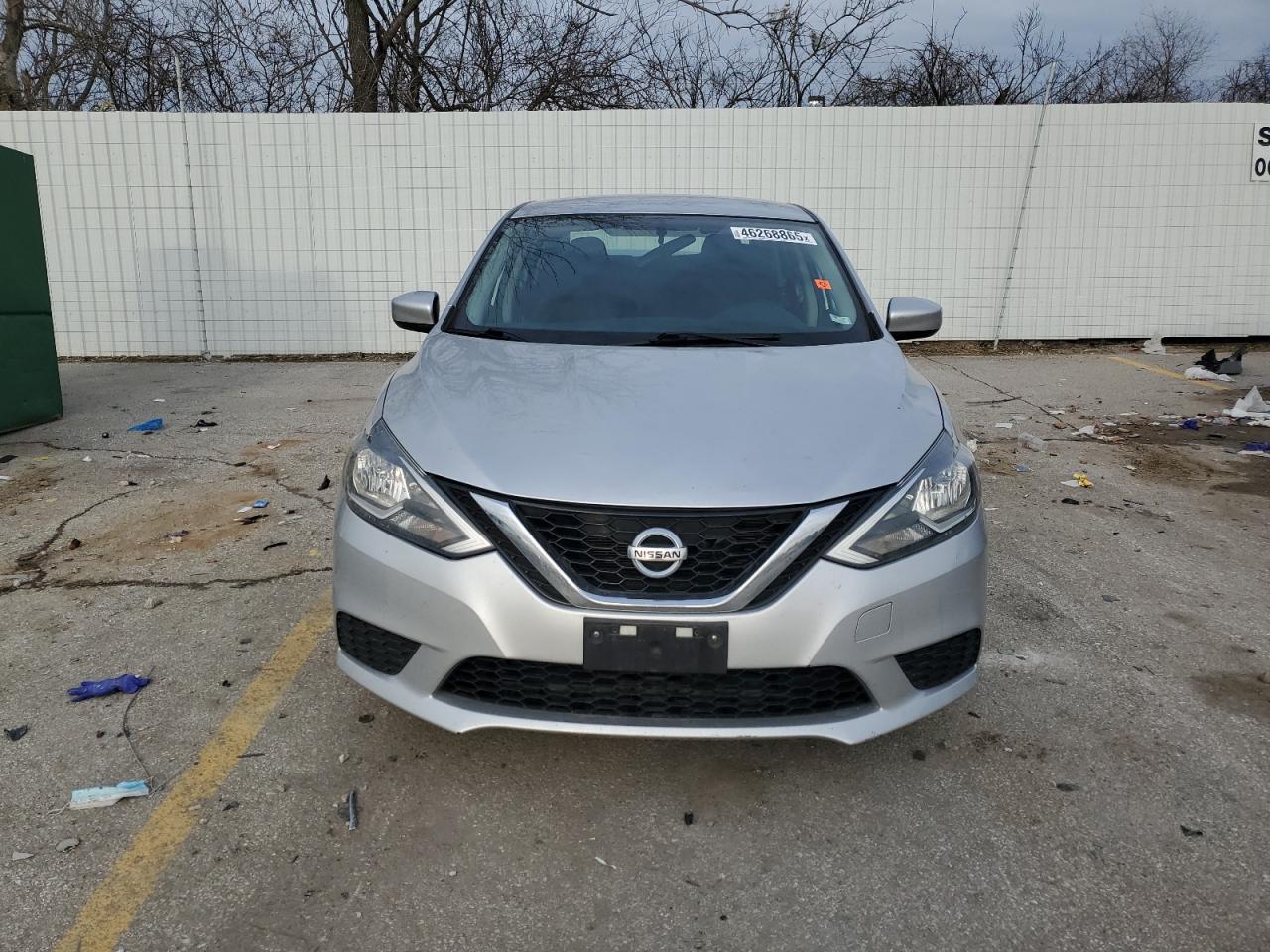 2017 Nissan Sentra VIN 3N1AB7AP6HY376581 Copart auction photo, rear end damage thumbnail 5