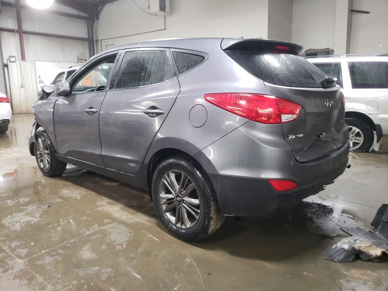 2014 Hyundai Tucson VIN KM8JTCAFXEU902800 Copart auction photo, front end damage thumbnail 2