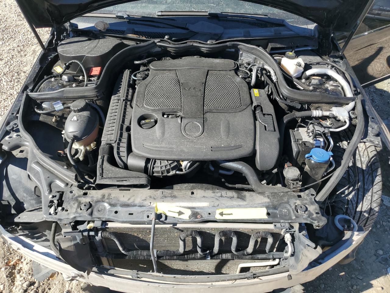 2013 Mercedes-Benz C-klasse VIN WDDGF8AB7DG139282 Copart auction photo, front end damage thumbnail 11
