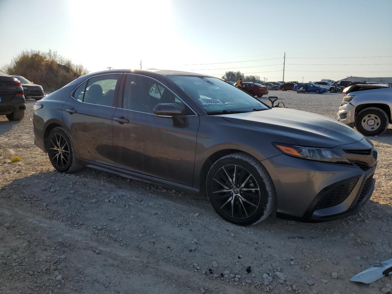 2022 Toyota Camry VIN 4T1G11AK0NU686344 Copart auction photo, side damage thumbnail 4