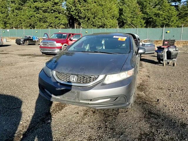 2013 Honda Civic VIN 19XFB2F89DE241971 Copart auction photo, vandalism damage thumbnail 10