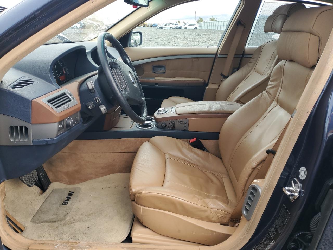 2003 BMW 7er VIN WBAGL63443DP62958 Copart auction photo, all over damage thumbnail 7