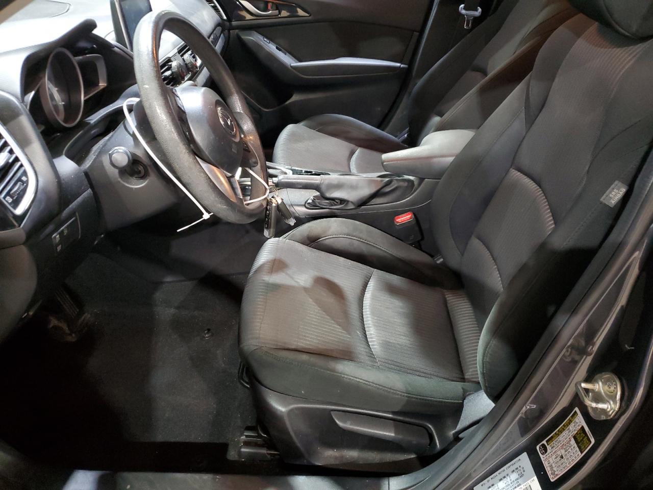 2016 Mazda 3 VIN JM1BM1U75G1311163 Copart auction photo, front end damage thumbnail 7