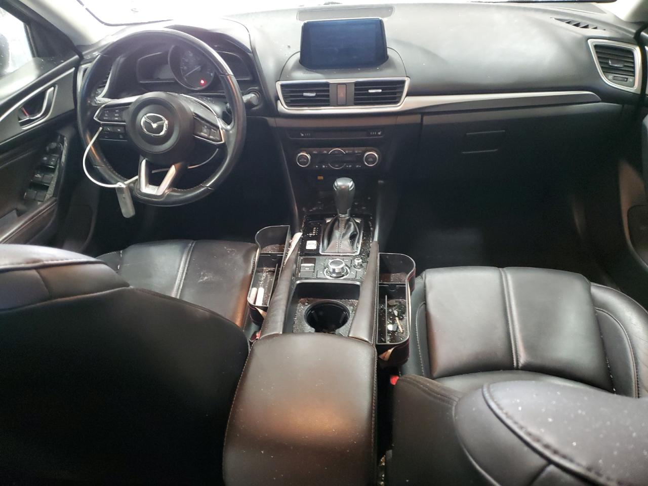 2018 Mazda 3 VIN 3MZBN1L32JM263527 Copart auction photo, top/roof damage thumbnail 8