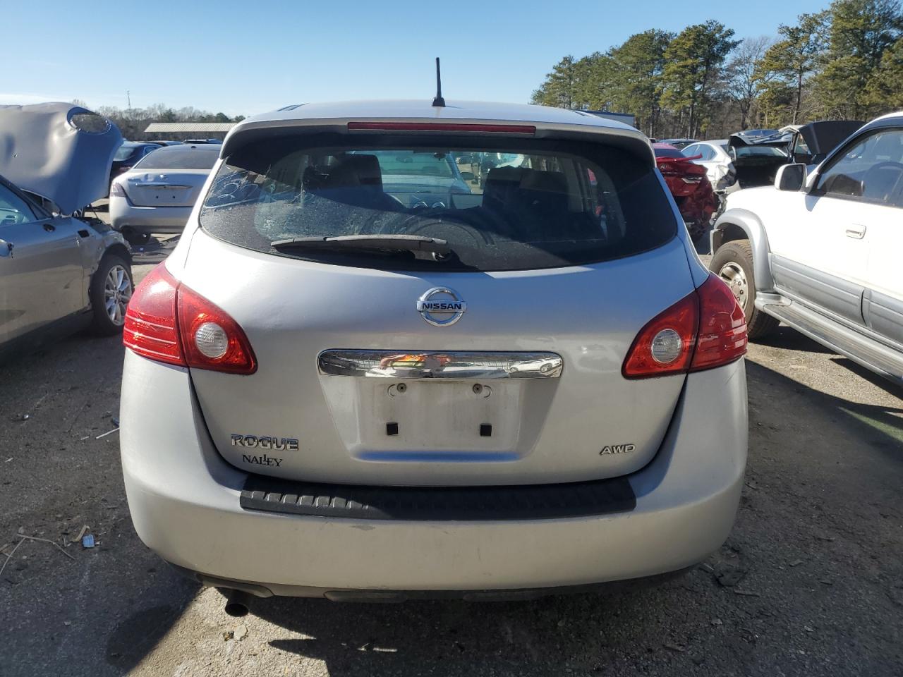 2012 Nissan Rogue VIN JN8AS5MV1CW371966 Copart auction photo, side / front end damage thumbnail 6