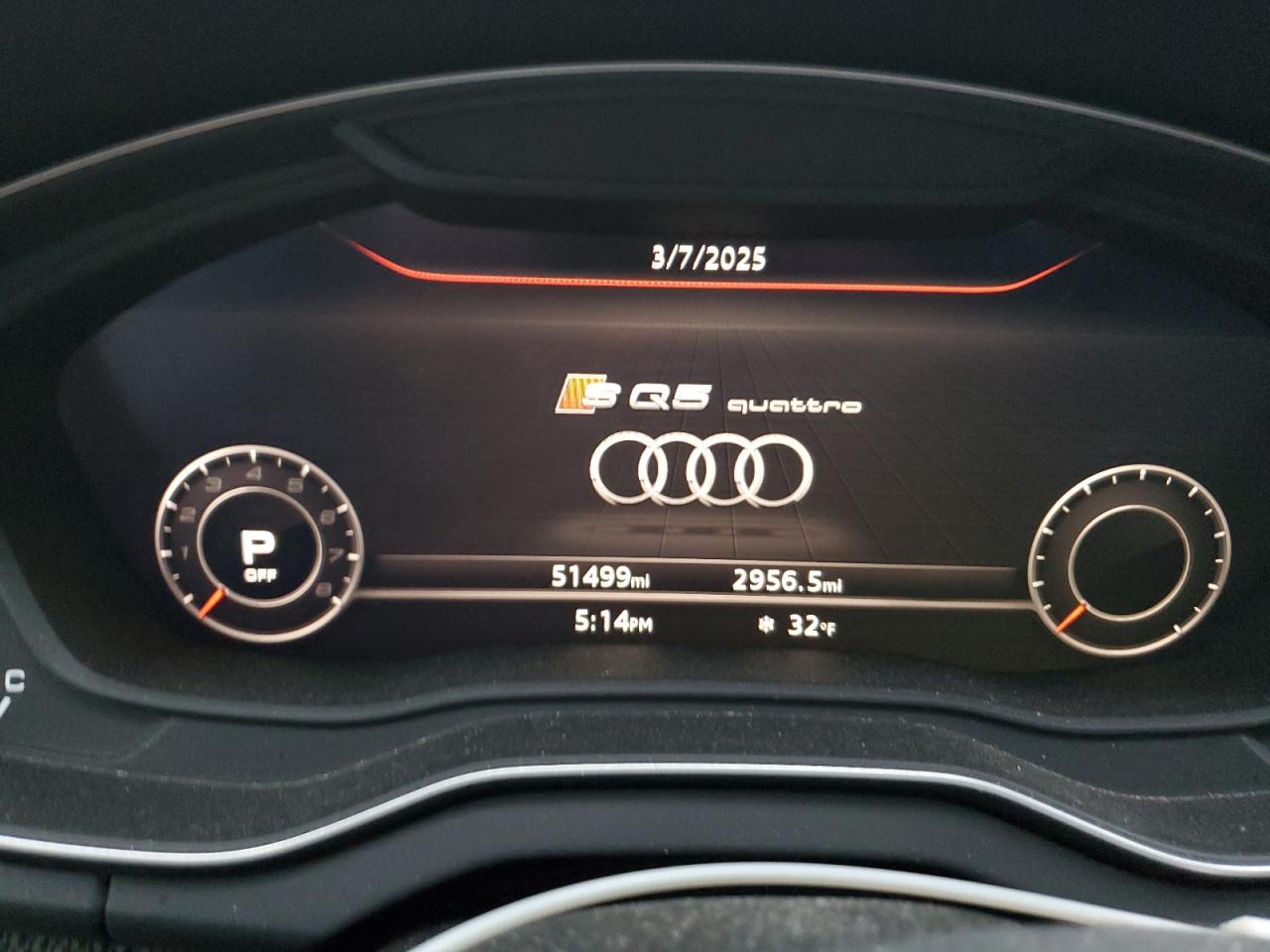 2019 Audi SQ5 VIN WA1C4AFY5K2070969 Copart auction photo, front end damage thumbnail 9