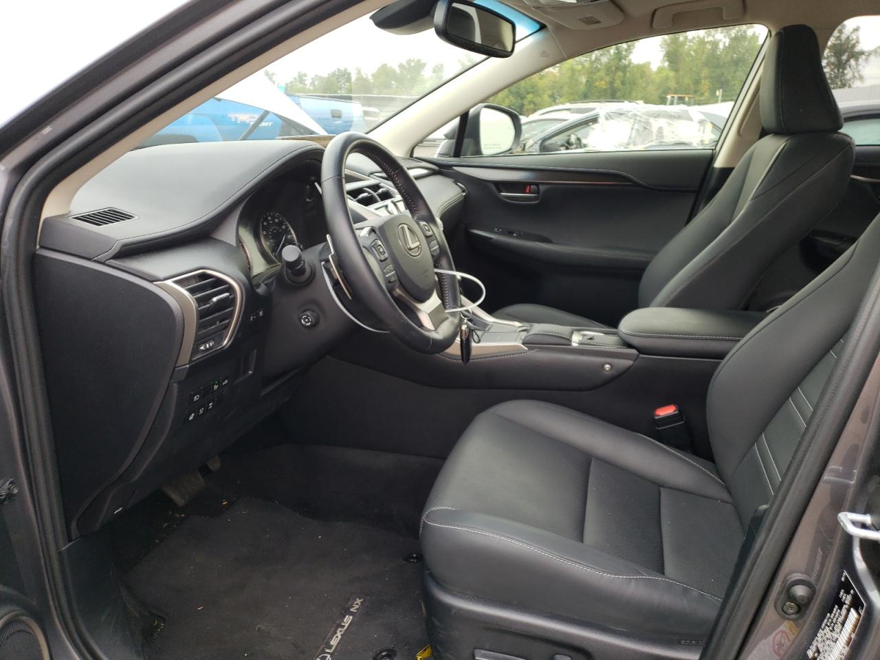 2019 Lexus NX VIN JTJBARBZ1K2183208 Copart auction photo, front end / rear end damage thumbnail 7
