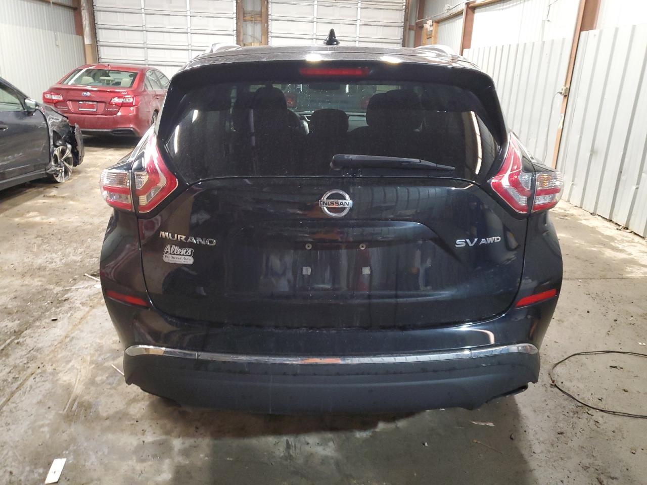 2018 Nissan Murano VIN 5N1AZ2MH6JN146411 Copart auction photo, undercarriage damage thumbnail 6
