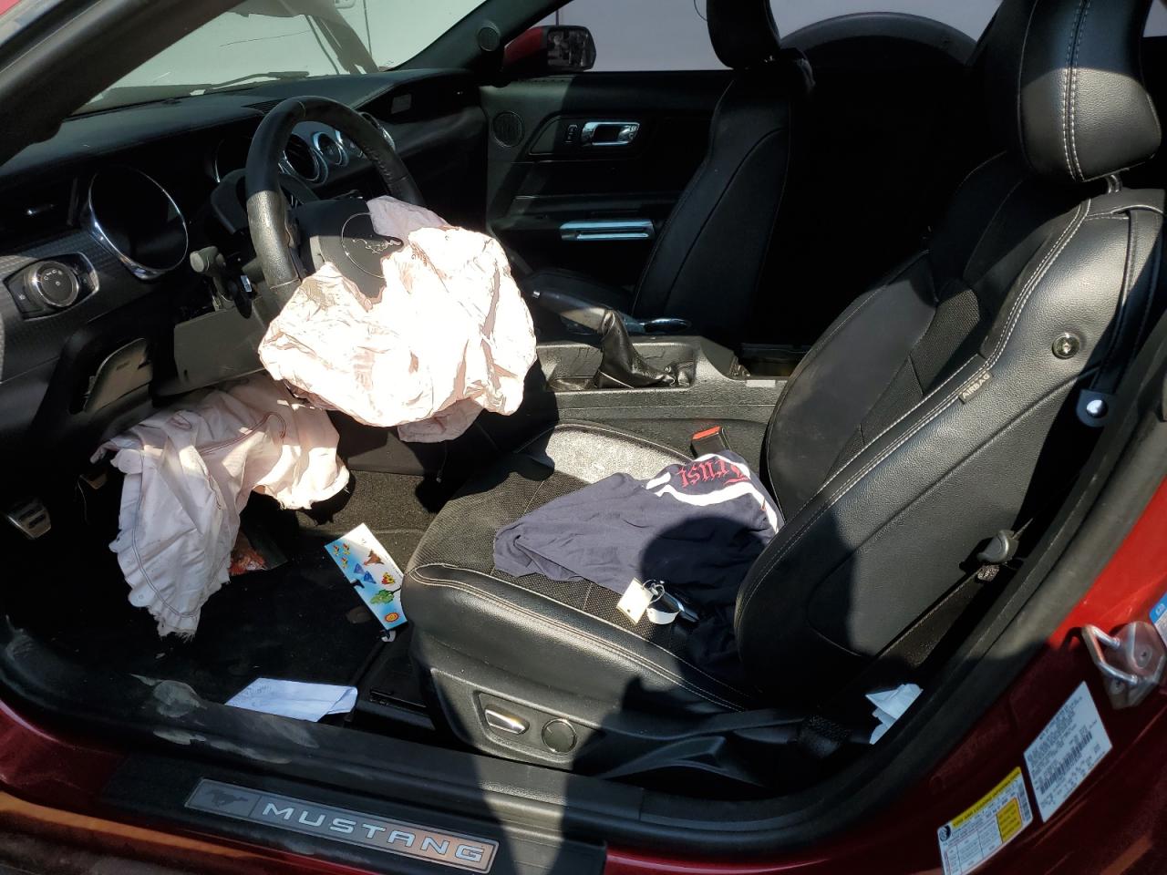 2015 Ford Mustang VIN 1FA6P8CF0F5418340 Copart auction photo, front end damage thumbnail 7