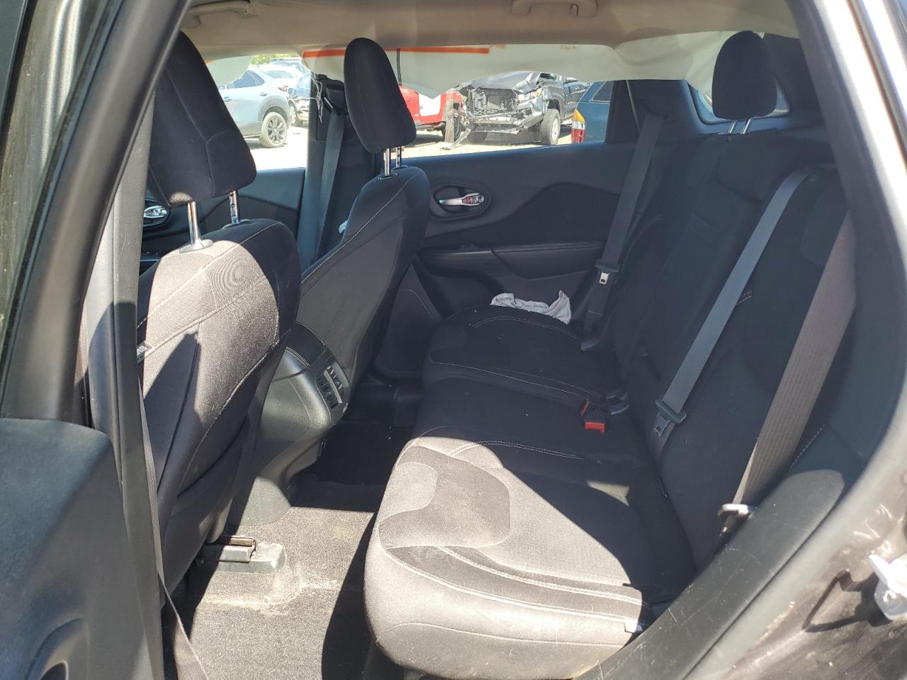 2015 Jeep Grand Cherokee VIN 1C4PJMCB0FW571896 Copart auction photo, side damage thumbnail 11