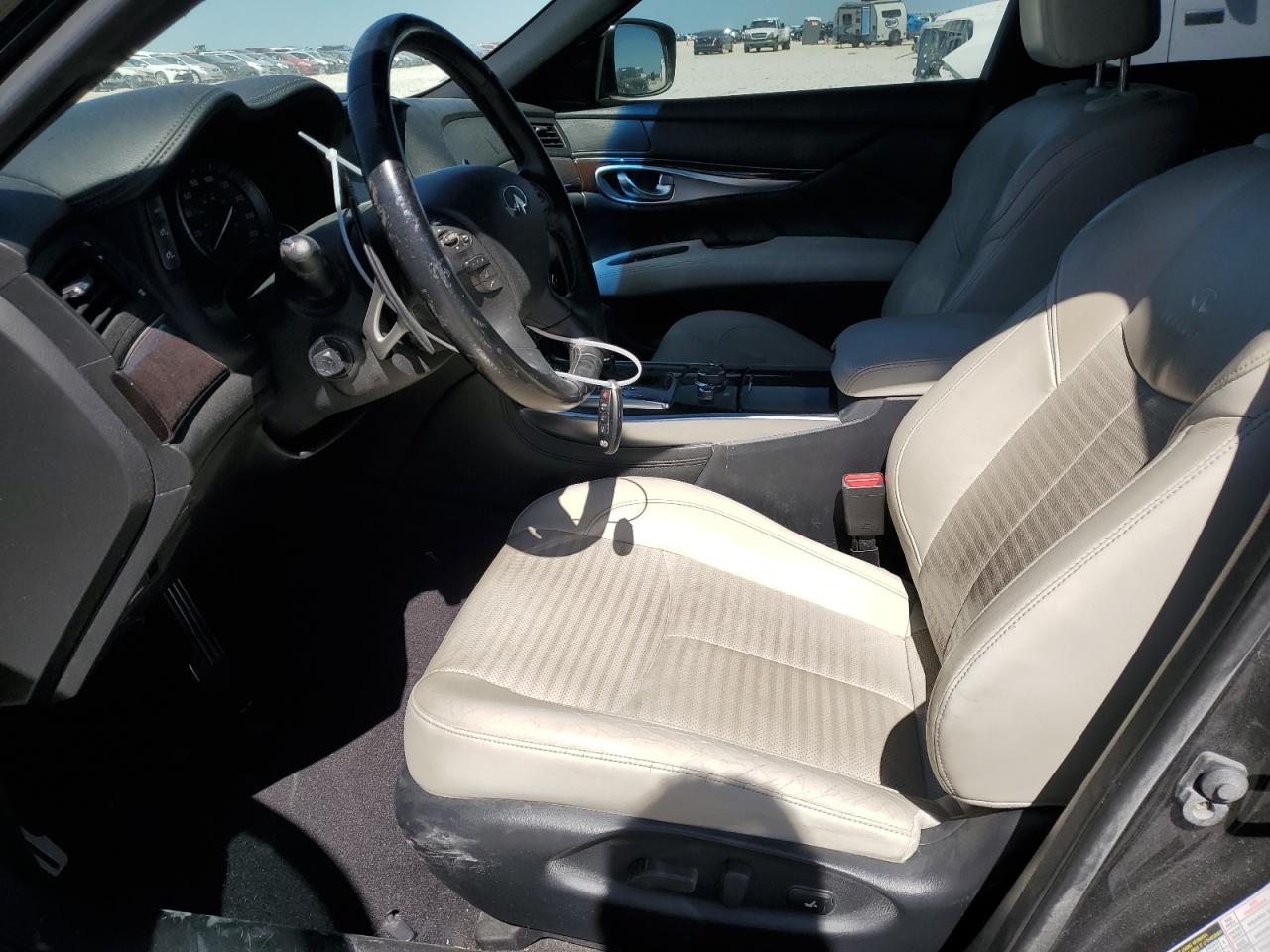 2013 Infiniti M VIN JN1BY1APXDM513051 Copart auction photo, front end damage thumbnail 7