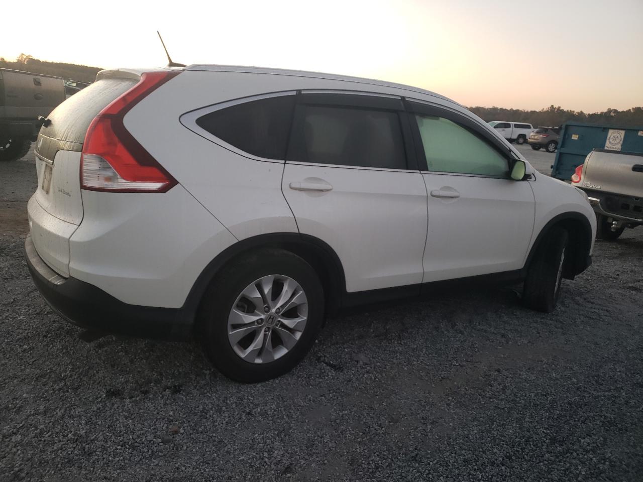 2014 Honda CR-V VIN 5J6RM3H75EL032490 Copart auction photo, all over damage thumbnail 3