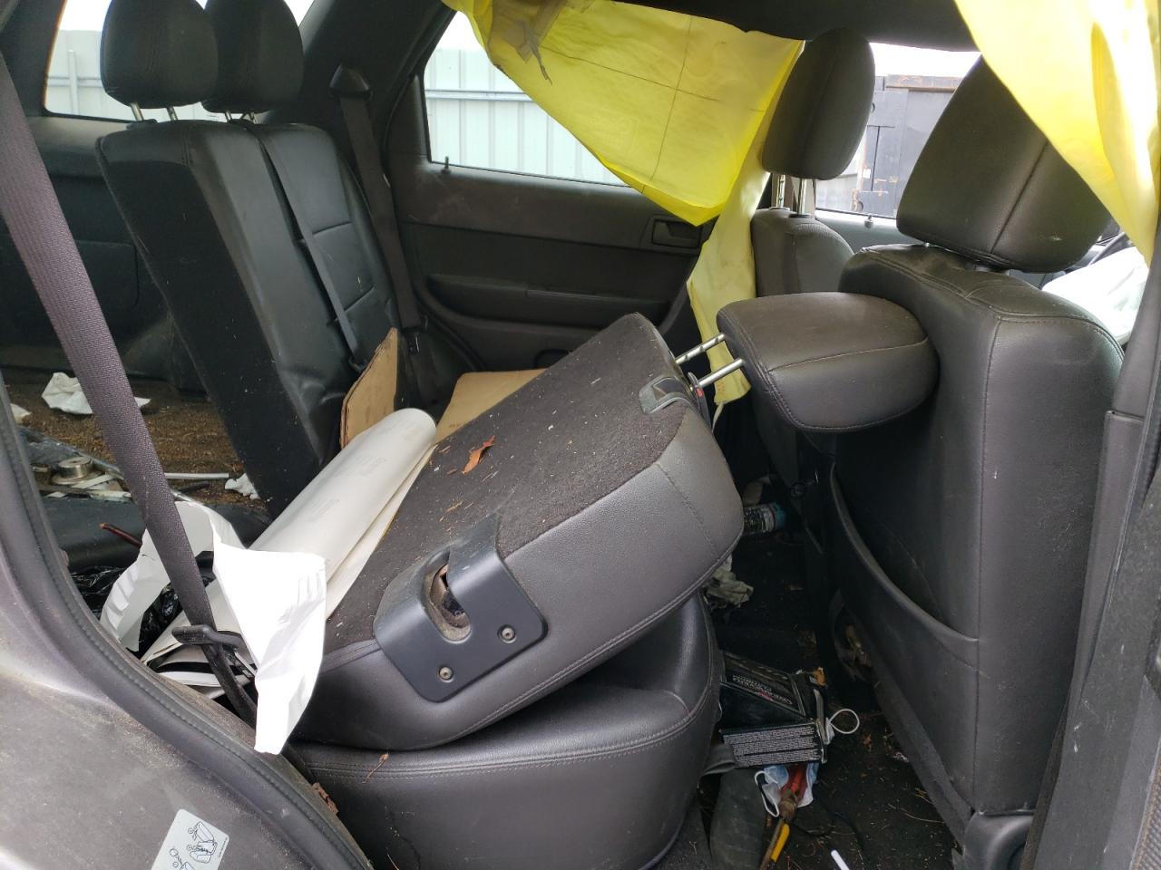 2010 Ford Escape VIN 1FMCU9DG8AKD15627 Copart auction photo, front end / side damage thumbnail 11