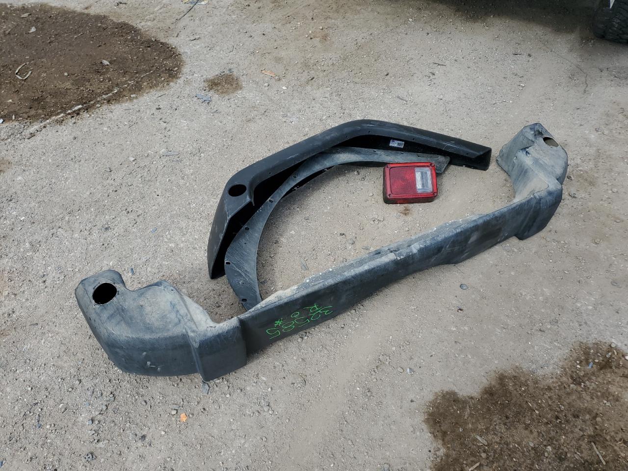 2011 Jeep Wrangler VIN 1J4AA2D11BL599194 Copart auction photo, rear end / front end damage thumbnail 14