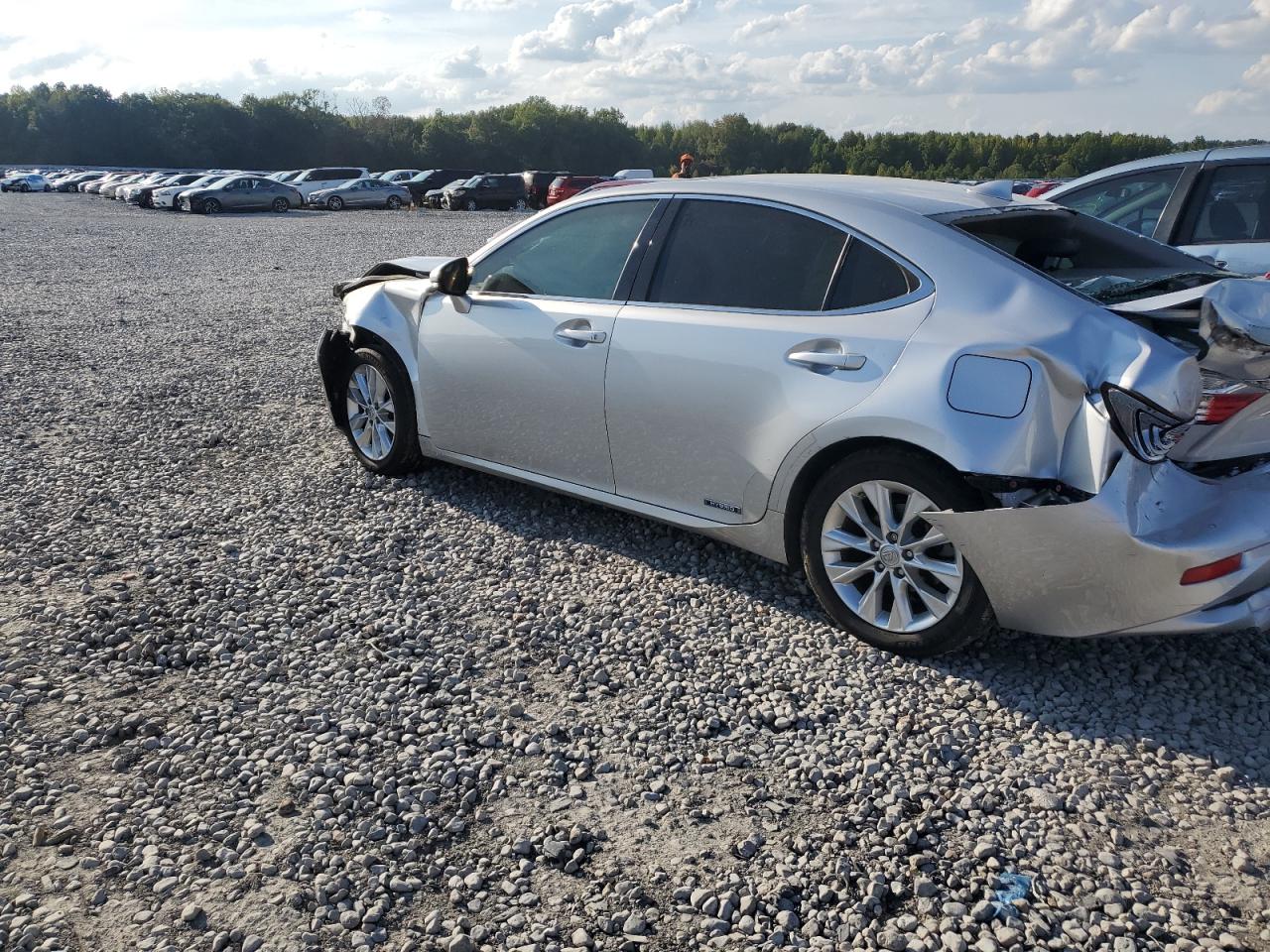 2015 Lexus ES VIN JTHBW1GG7F2085415 Copart auction photo, all over damage thumbnail 2