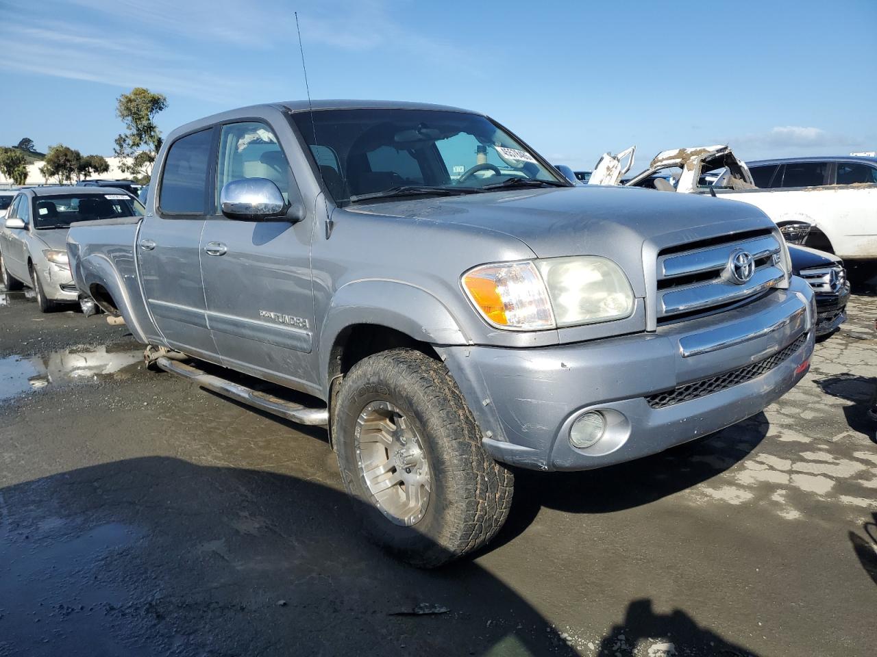 2005 Toyota Tundra VIN 5TBET34195S486788 Copart auction photo, rear end / undercarriage damage thumbnail 4