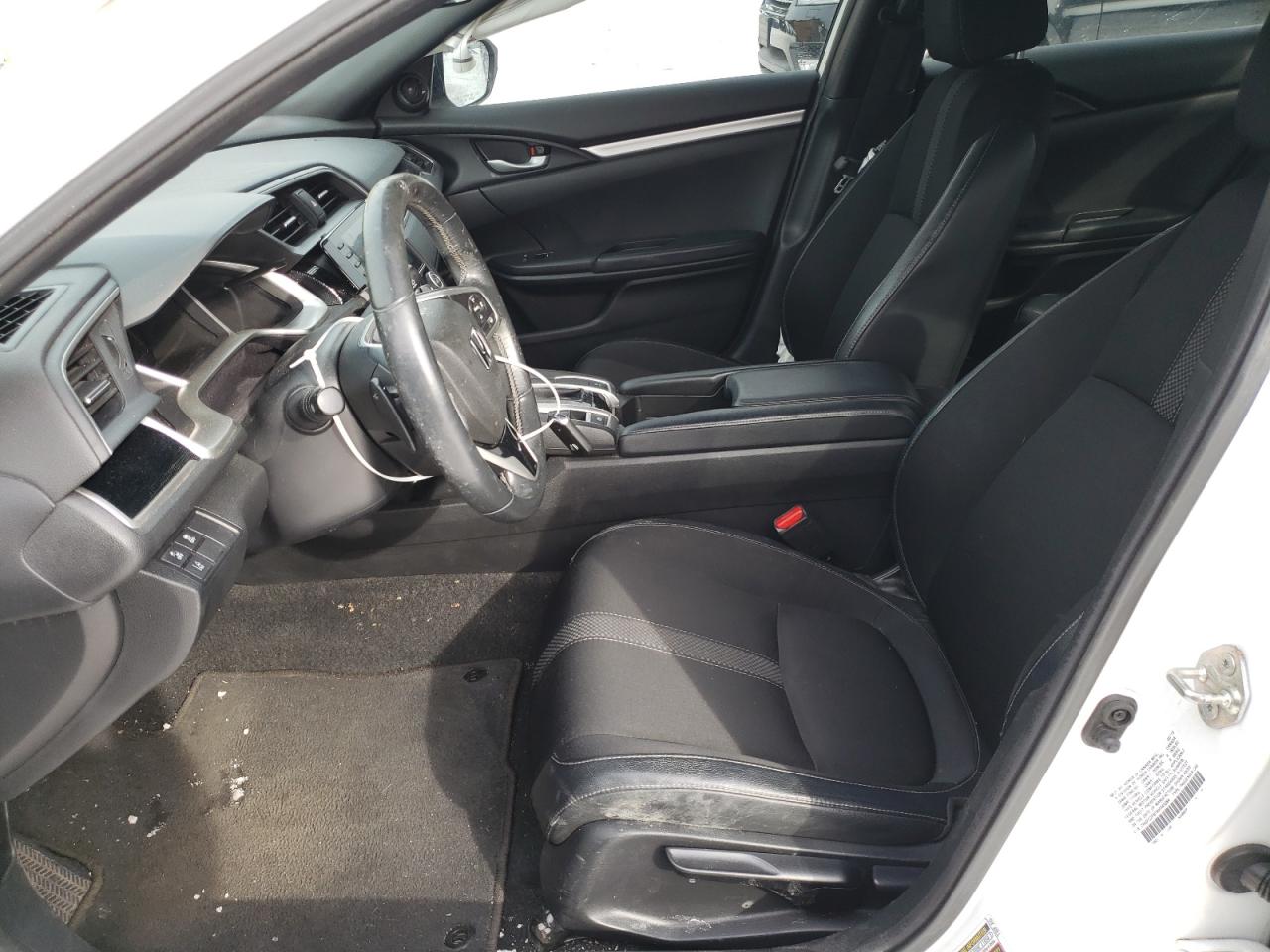 2019 Honda Civic VIN 2HGFC2F81KH545084 Copart auction photo, side / rear end damage thumbnail 7