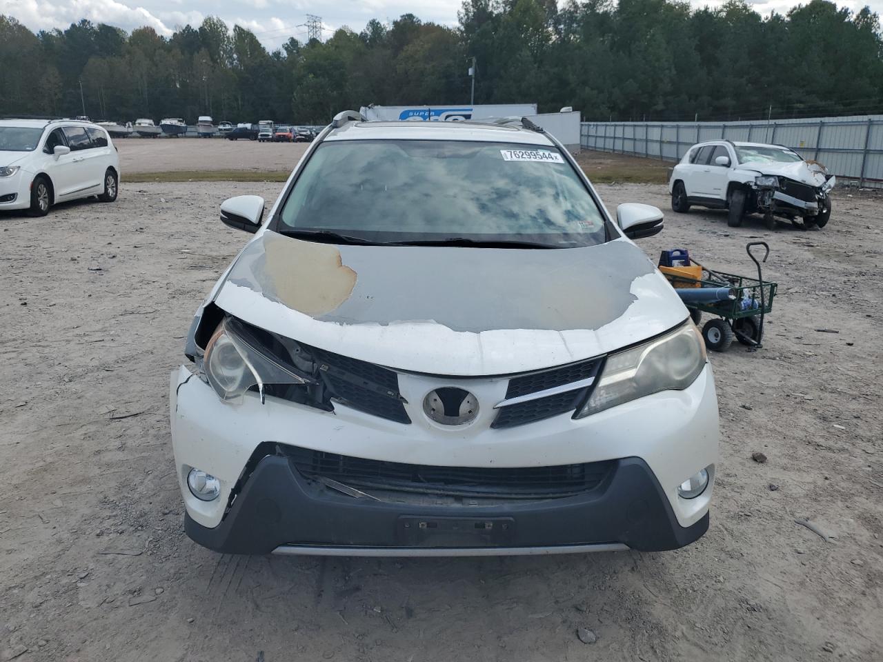 2013 Toyota RAV 4 VIN 2T3DFREV3DW019135 Copart auction photo, front end damage thumbnail 5