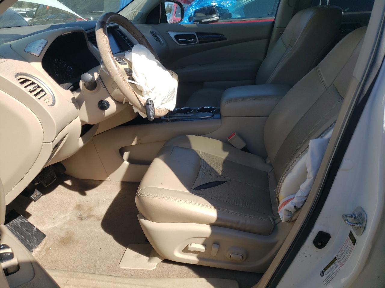 2013 Nissan Pathfinder VIN 5N1AR2MN9DC609017 Copart auction photo, side / front end damage thumbnail 7
