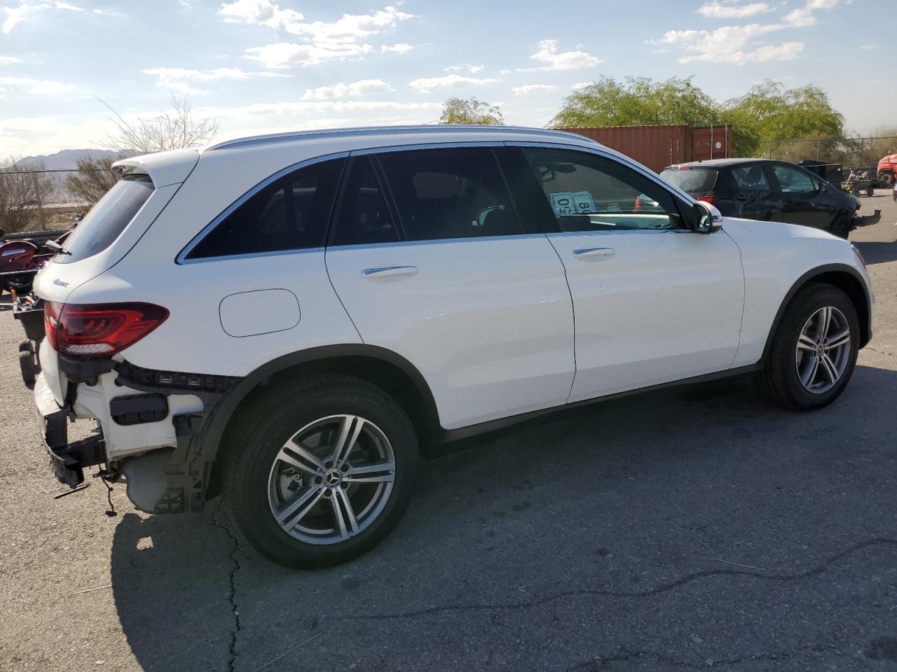 2020 Mercedes-Benz GLC VIN WDC0G8EBXLF727467 Copart auction photo, rear end damage thumbnail 3