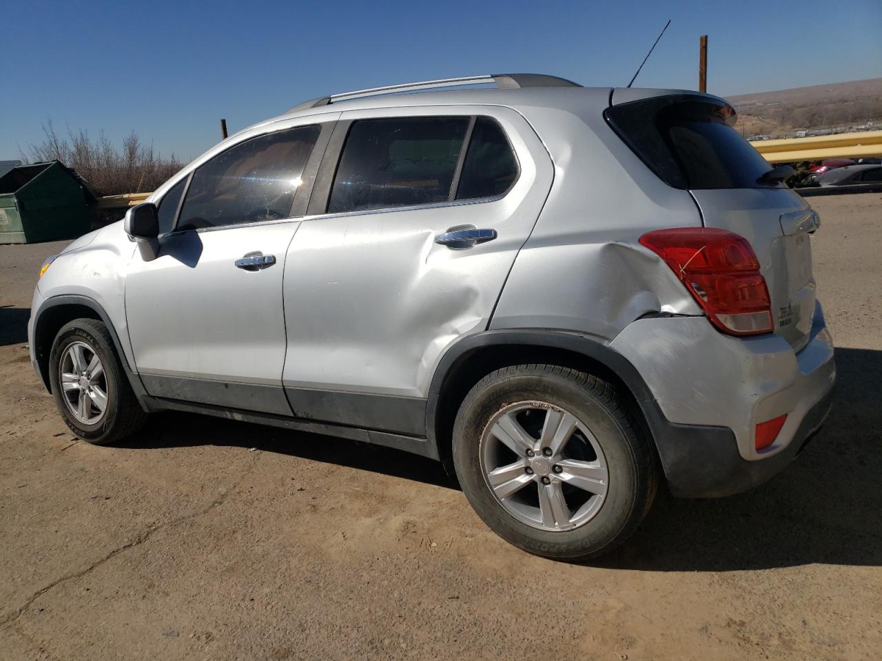 2019 Chevrolet Trax VIN 3GNCJLSBXKL401885 Copart auction photo, side / undercarriage damage thumbnail 2