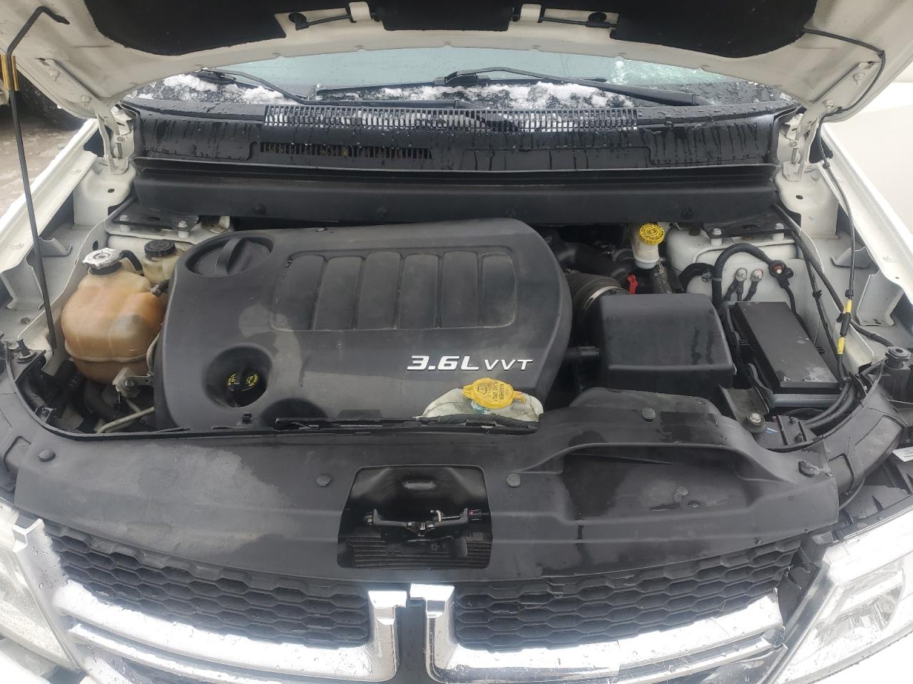 2013 Dodge Journey VIN 3C4PDDBG0DT580296 Copart auction photo, front end damage thumbnail 12