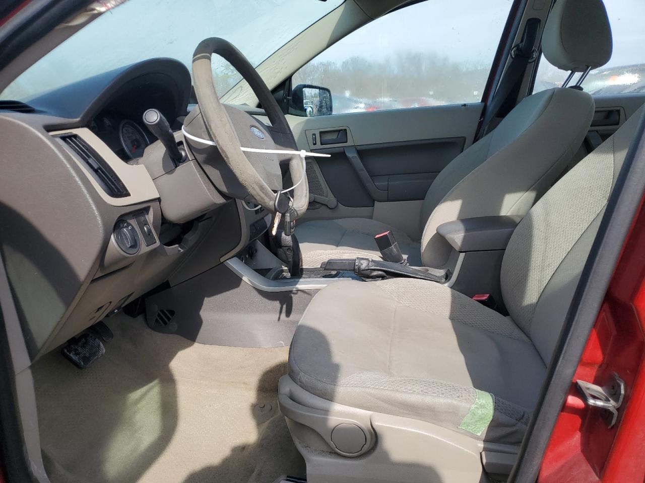 2010 Ford Focus VIN 1FAHP3EN8AW266746 Copart auction photo, side / rear end damage thumbnail 7