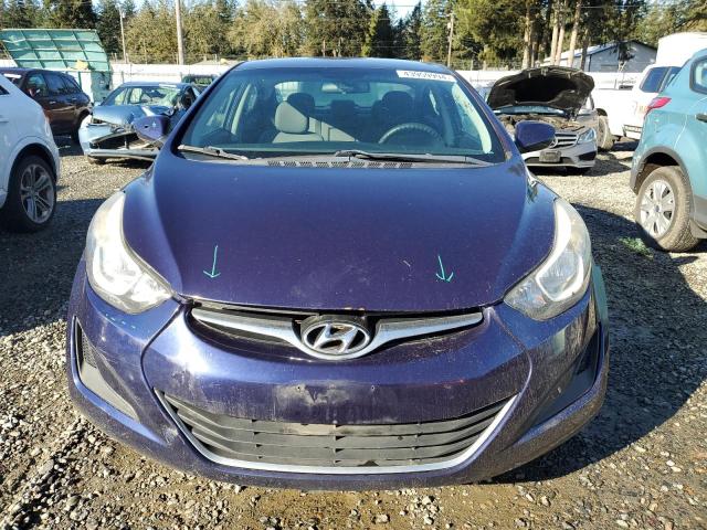 2014 Hyundai Elantra VIN 5NPDH4AE9EH529761 Copart auction photo, all over damage thumbnail 5