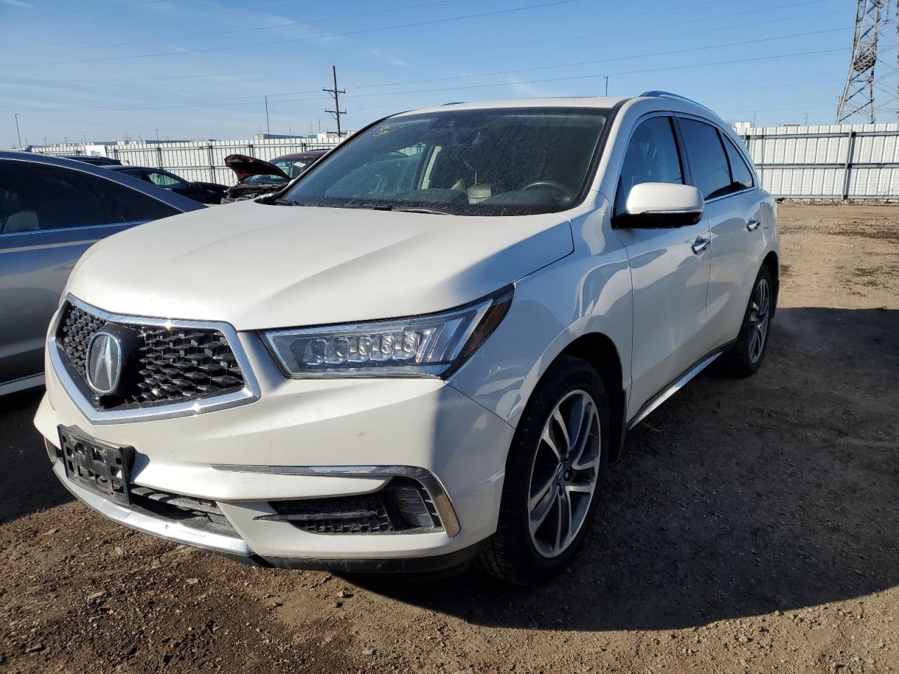 2017 Acura MDX VIN 5FRYD4H90HB039880
