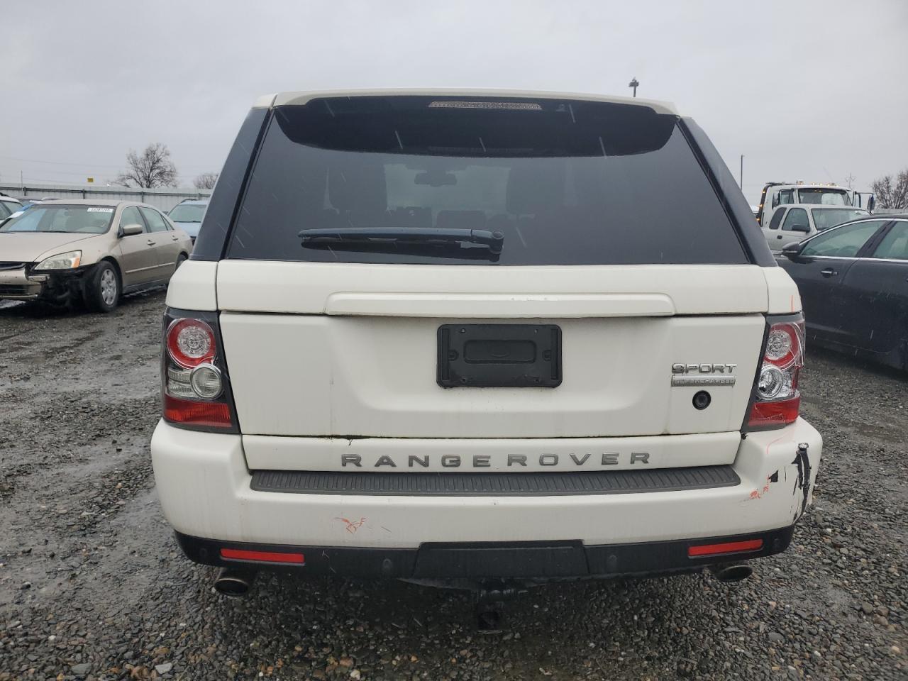2010 Land Rover Range Rover VIN SALSH2E48AA250003 Copart auction photo, rear end / side damage thumbnail 6