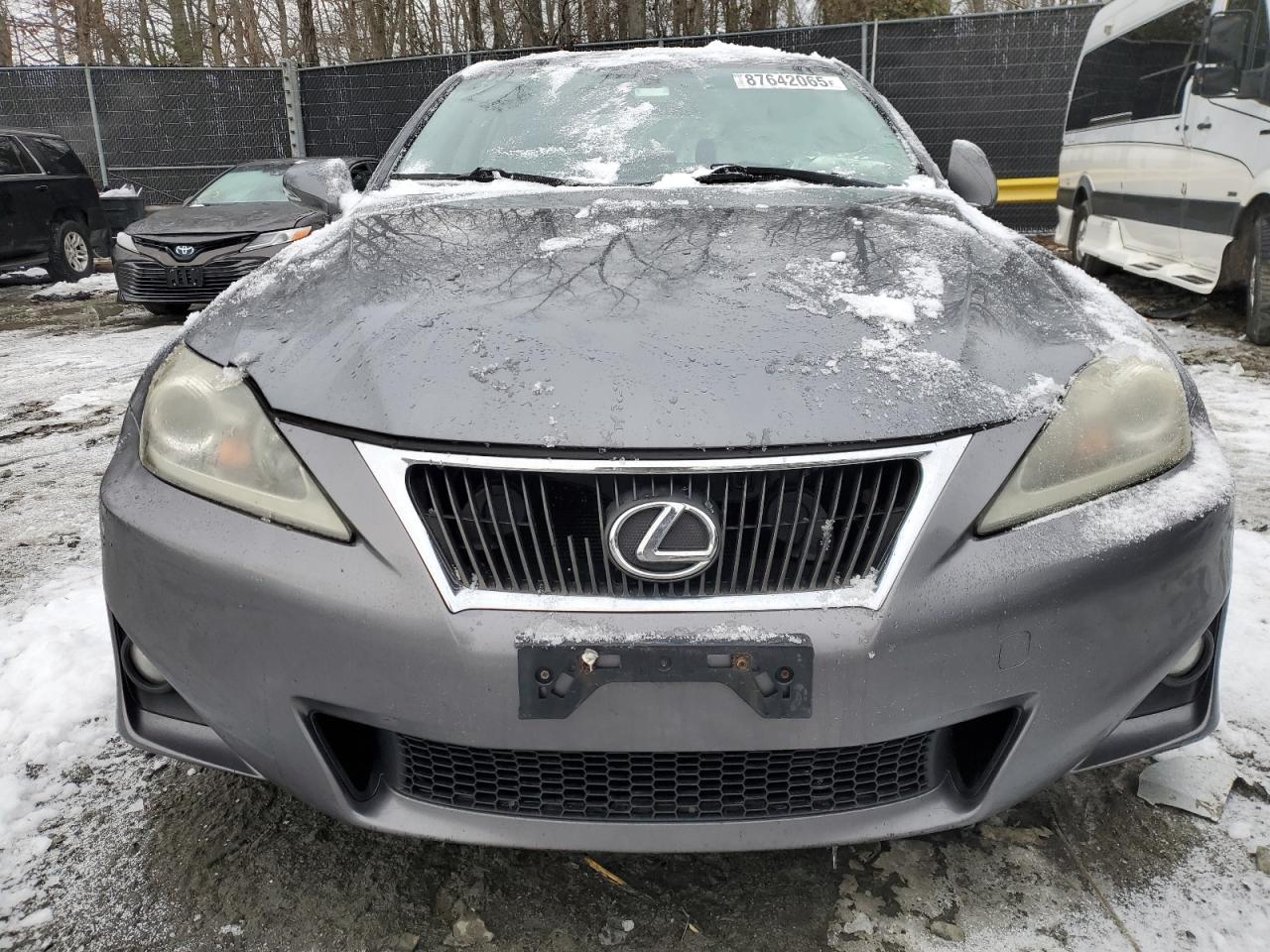 2012 Lexus IS VIN JTHCF5C25C5059413 Copart auction photo, side damage thumbnail 5