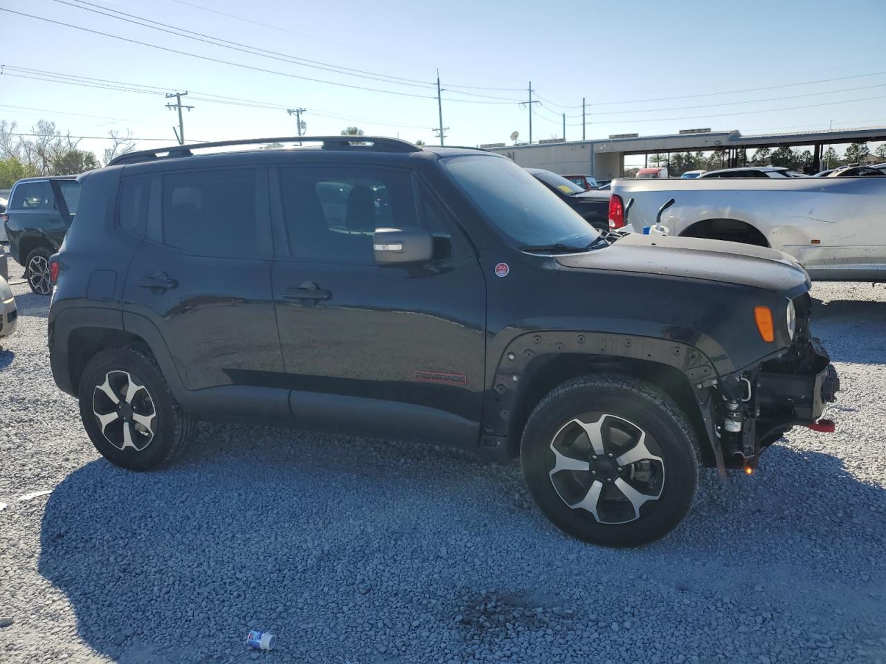 2020 Jeep Renegade VIN ZACNJBC14LPL02180 Copart auction photo, front end damage thumbnail 4