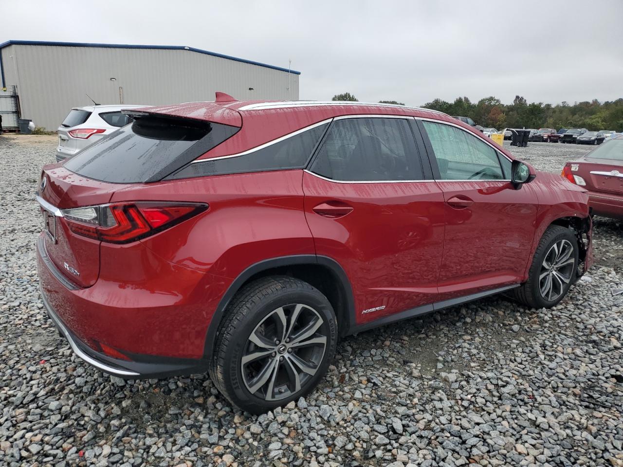 2020 Lexus RX VIN 2T2HGMDAXLC043985 Copart auction photo, front end damage thumbnail 3