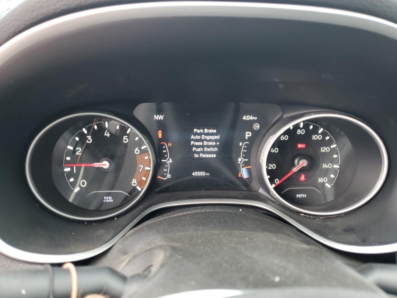 2017 Jeep Compass VIN 3C4NJCBB3HT669719 Copart auction photo, front end / frame damage damage thumbnail 9
