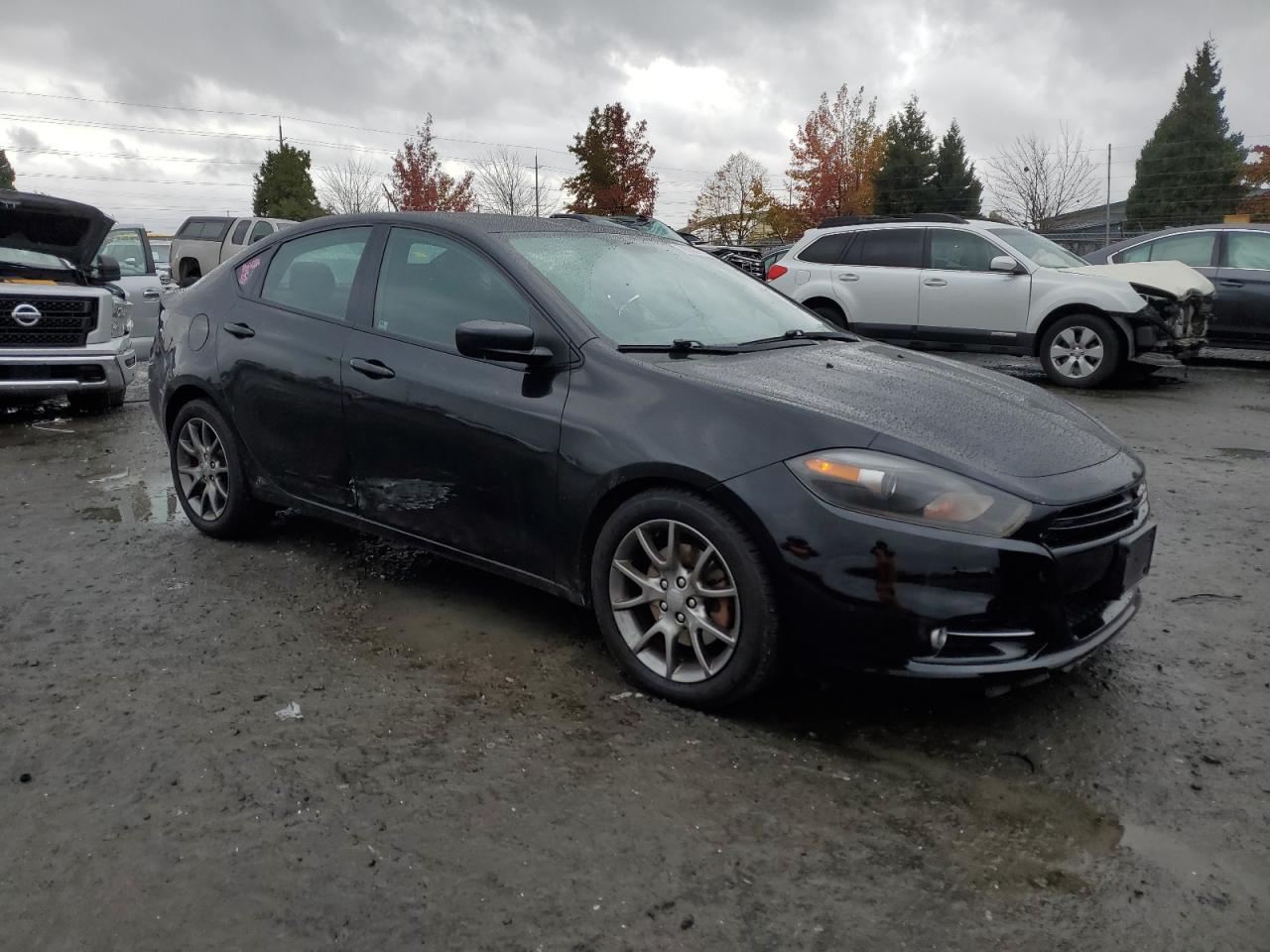 2014 Dodge Dart VIN 1C3CDFBB3ED906389 Copart auction photo, side damage thumbnail 4