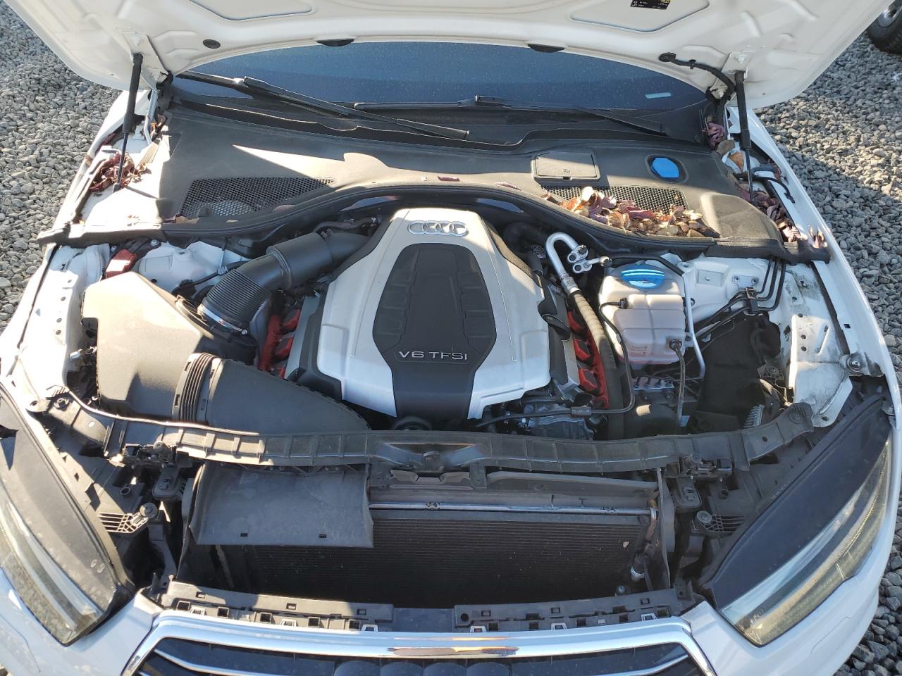 2018 Audi A7 VIN WAUW3AFC0JN058832 Copart auction photo, front end / side damage thumbnail 11