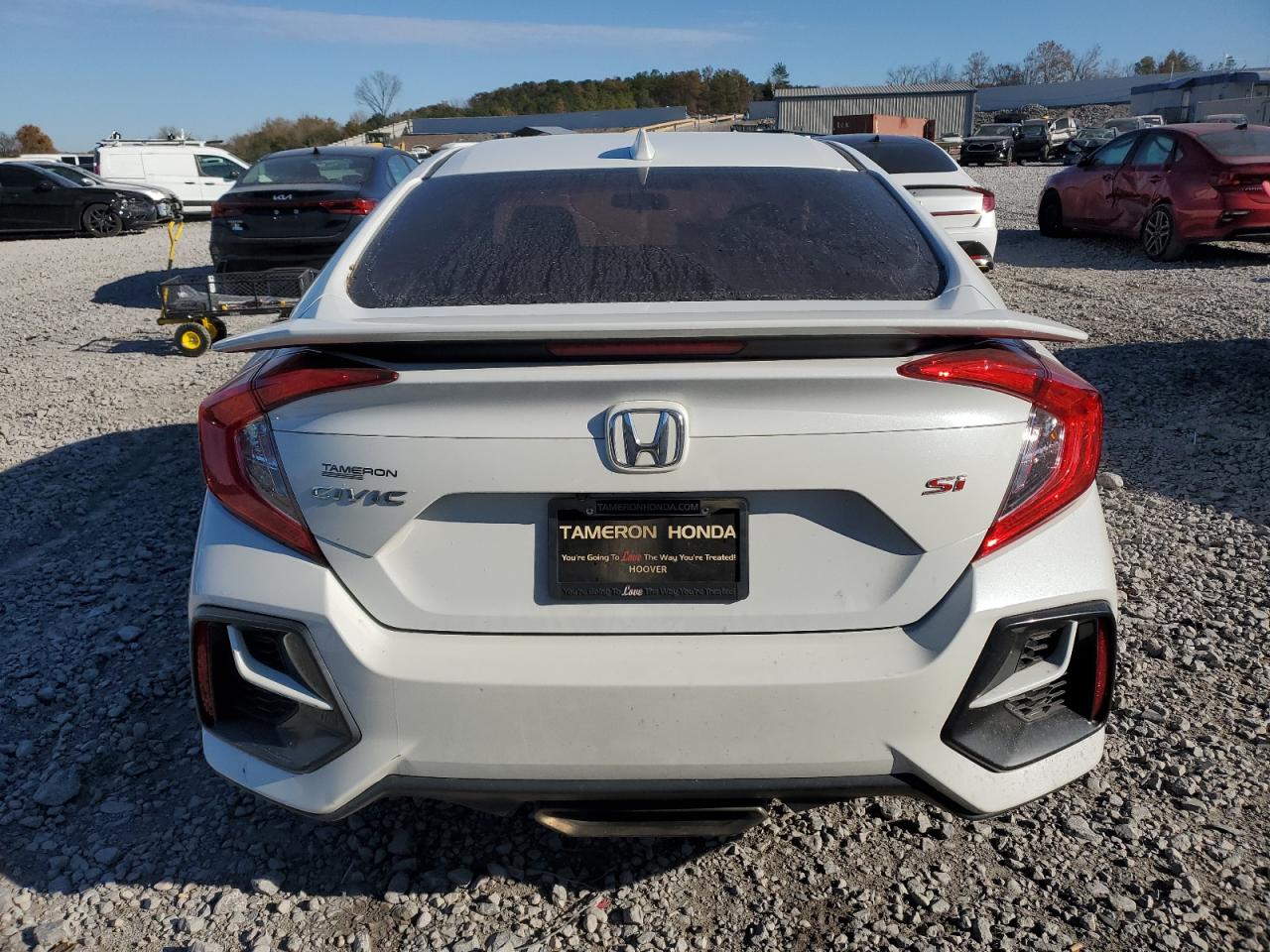 2020 Honda Civic VIN 2HGFC1E52LH705959 Copart auction photo, front end damage thumbnail 6